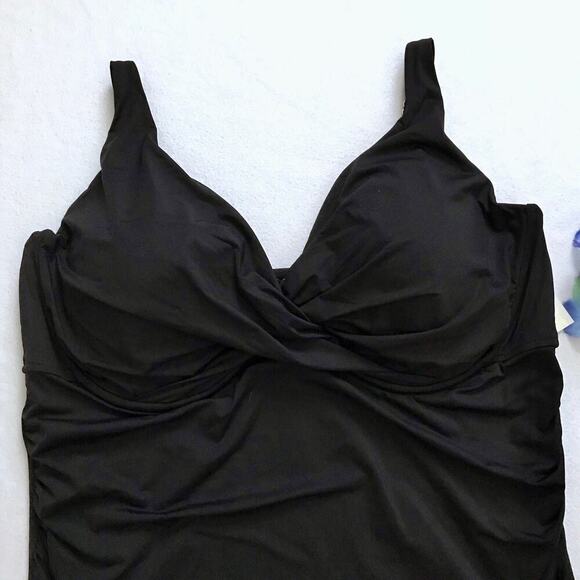 Anne Cole NWT 2 Piece Swimwear Women 24W - Picture 4 of 15